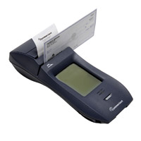 black and white wireless credit card terminal clip art